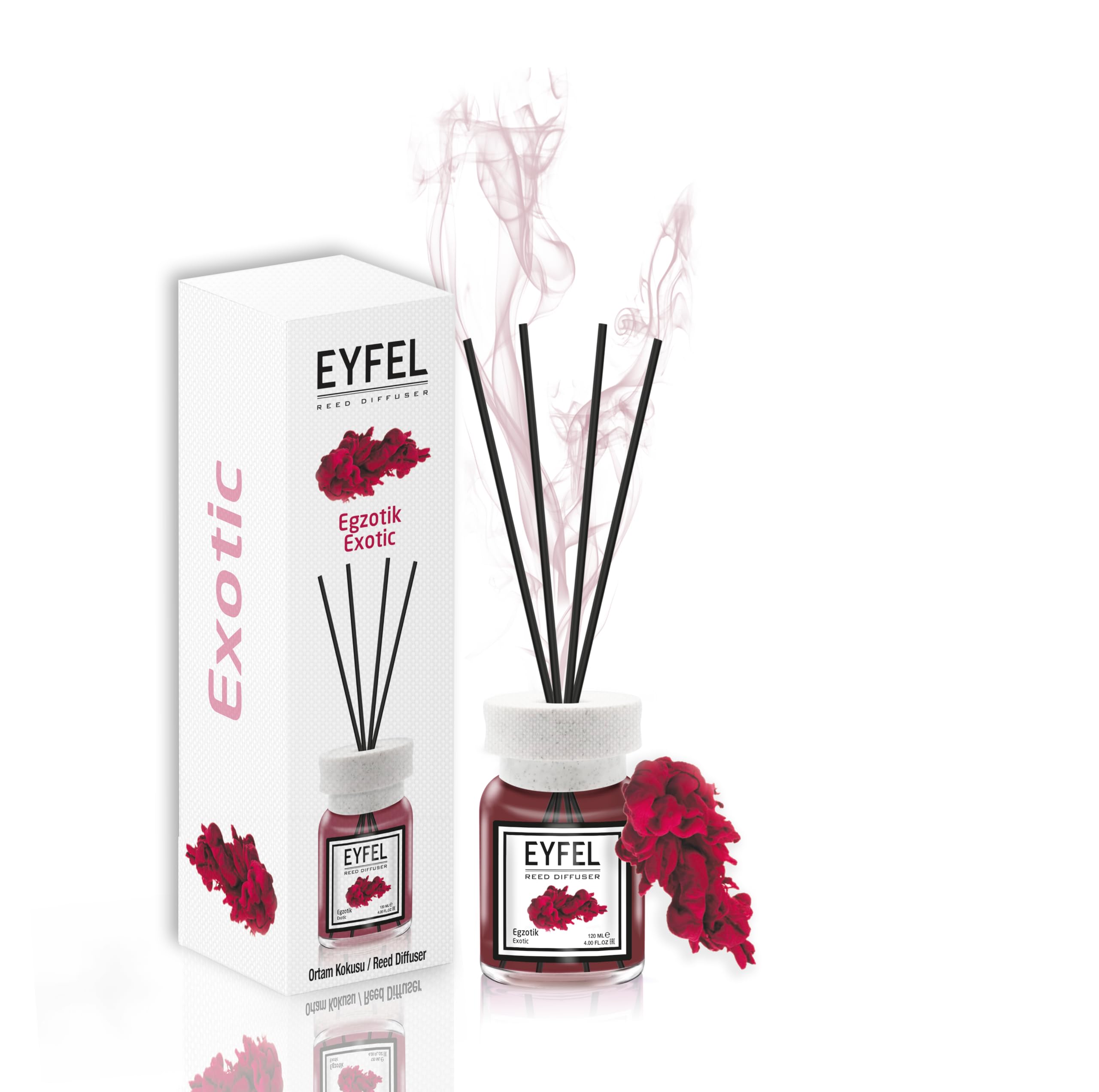 eyfel eau de Parfum Reed Diffuser-Exotic 120ML : Amazon.ca: Beauty